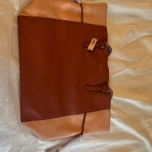 NWT Victoria’s Secret Tote Bag - Light Pink and Mauve -Large Size